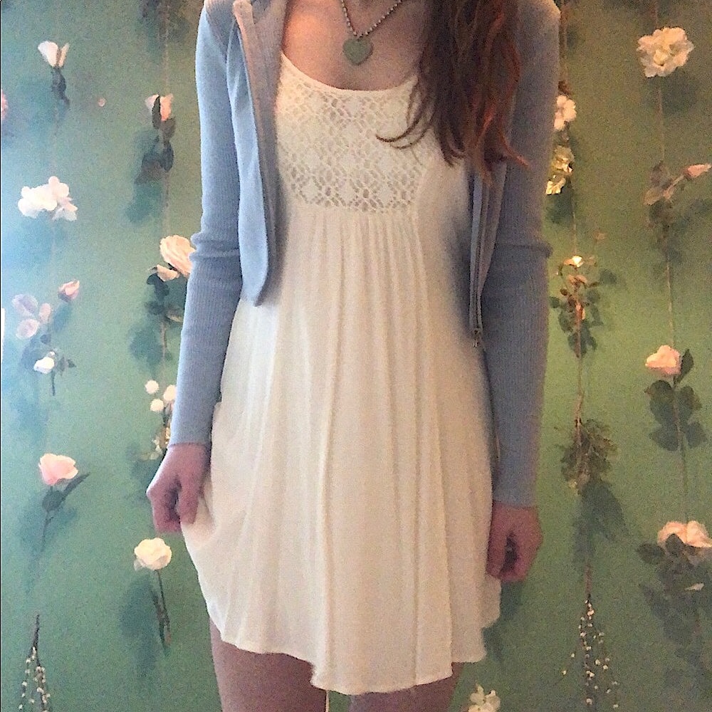 White babydoll dress!